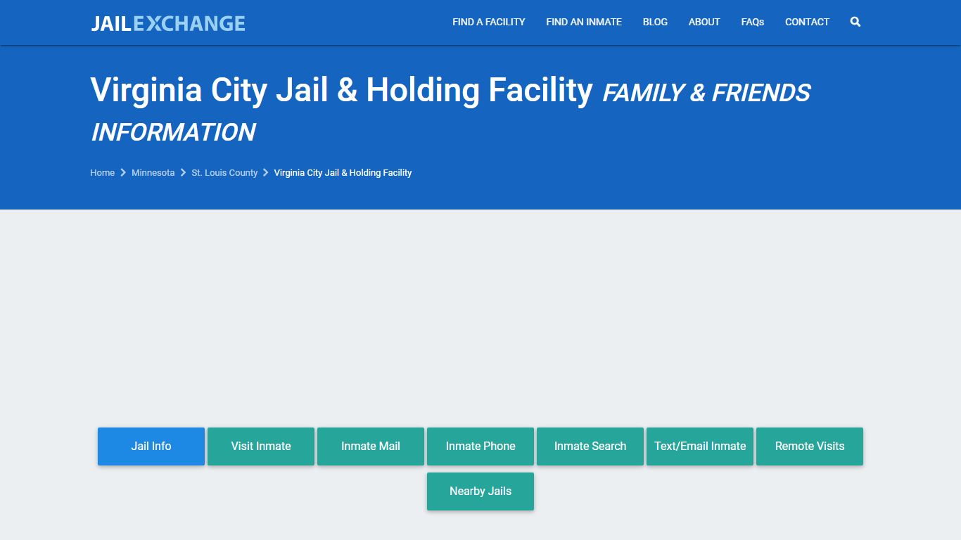 Virginia City Jail & Holding Facility MN - JAIL EXCHANGE